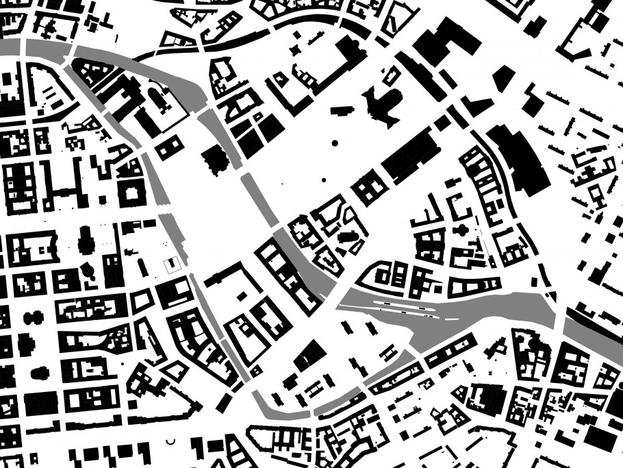 Figure-ground Plans – The City in Black and White | Projects / Nöfer ...